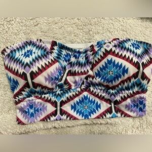 CHARLOTTE Russe Aztec Bandeau